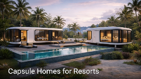 Capsule Homes for Resorts